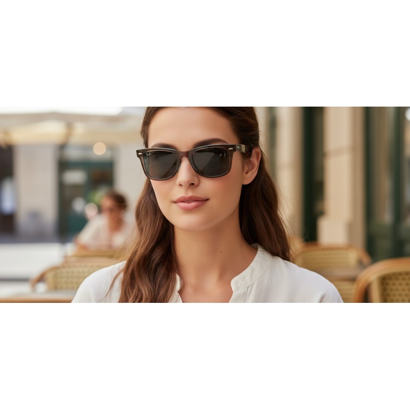 Women's Sunglasses Ray Ban 2140 1446R5 - Wayfarer Luxury New ...