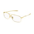 Balenciaga BB0495O 002 Eyeglasses - Gold Metal Frame