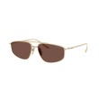 Prada PR C51S ZVN80T Pale Gold Sunglasses