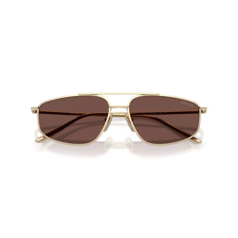 Prada PR C51S ZVN80T Pale Gold Sunglasses