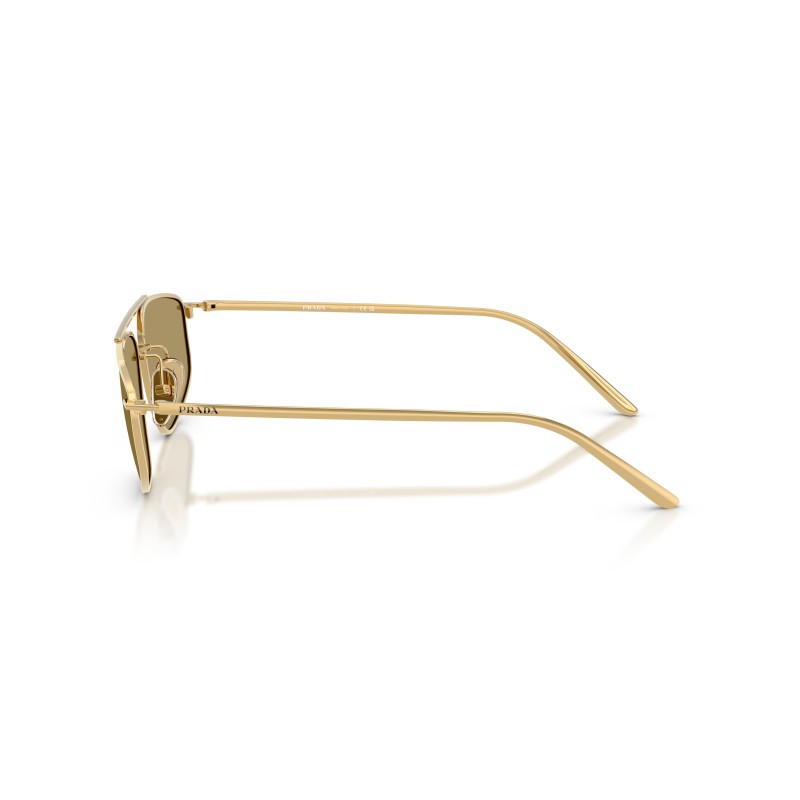 Prada PR C51S 5AK70G Gold Aviator Sunglasses