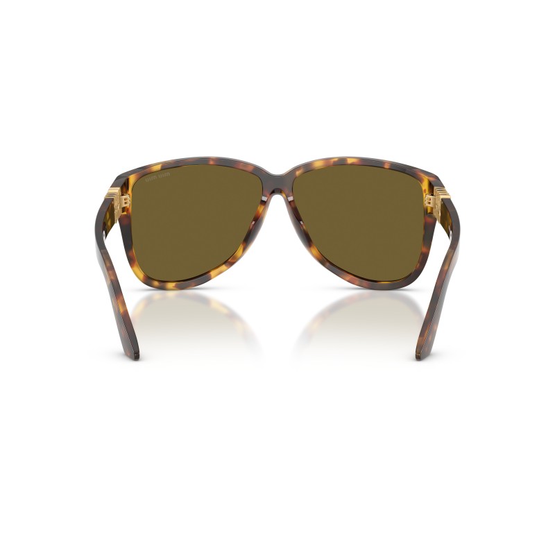 Occhiali da sole Miu Miu MU A08S 14L09Z Avana Miele