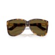Miu Miu MU A08S 14L09Z Honey Havana Aviator Sunglasses