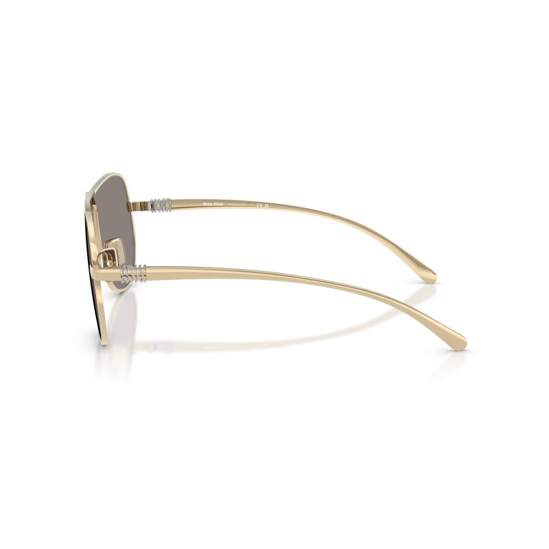 Miu Miu MU A56S ZVN80Q | Occhiali da Sole Oro Pallido