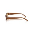 Miu Miu MU B07S 22I10R Sunglasses - Honey Brown & Yellow