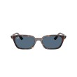 Ray-Ban Zaya RB4456 1359/80 Dark Tortoise & Blue Lenses