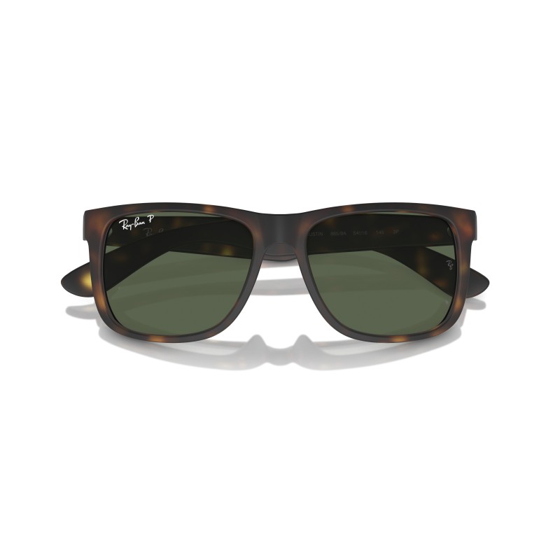 Ray-Ban Justin RB4165 865/9A Polarized Havana Sunglasses