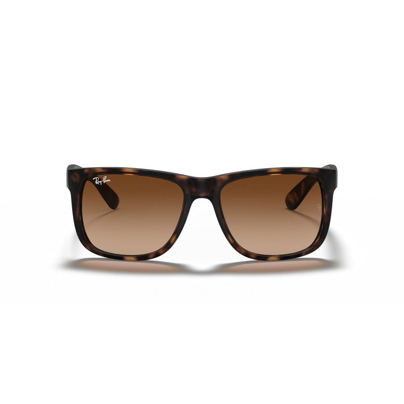 Ray-Ban Justin RB4165 710/13 - Rubber Havana Brown Gradient