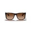 Ray-Ban Justin RB4165 710/13 - Rubber Havana Brown Gradient
