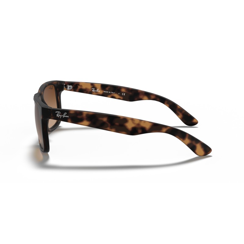 Ray-Ban Justin RB4165 710/13 - Rubber Havana Brown Gradient