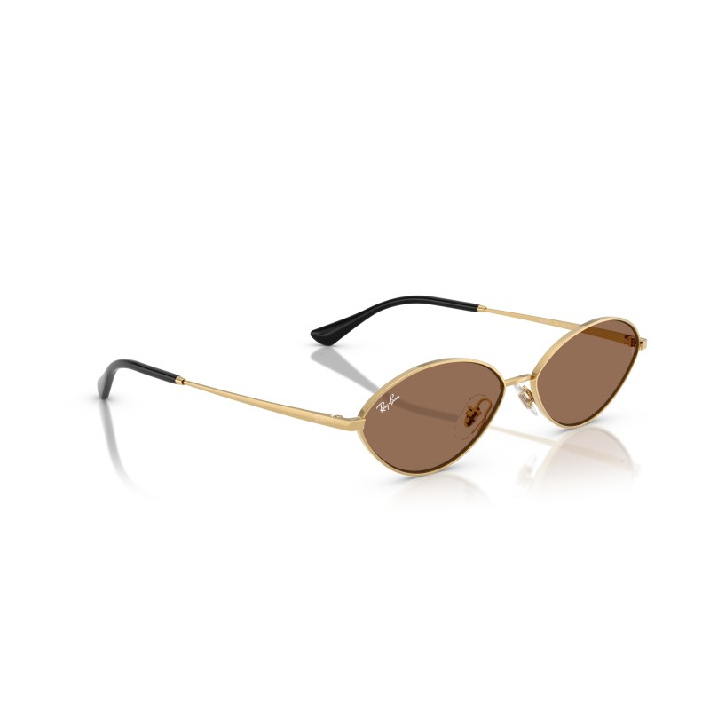 Ray-Ban Kai RB3757 001/73 Gold & Brown Sunglasses