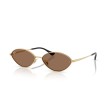 Ray-Ban Kai RB3757 001/73 Gold & Brown Sunglasses
