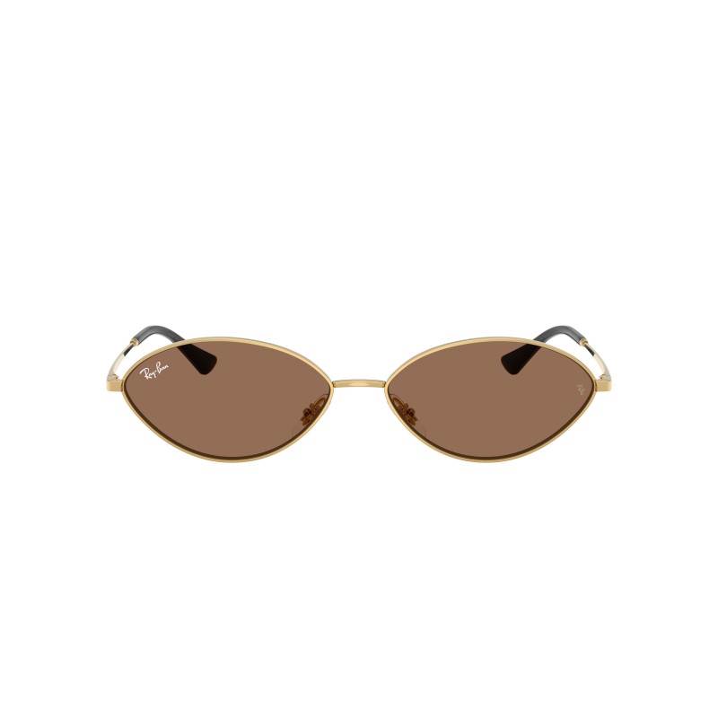 Ray-Ban Kai RB3757 001/73 Gold & Brown Sunglasses