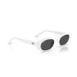 Ray-Ban RB4441D 677287 Occhiali da Sole Bianco Lucido
