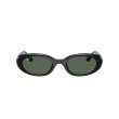 Ray-Ban RB4441D 667771 | Lunettes de Soleil Ovales Noir & Vert