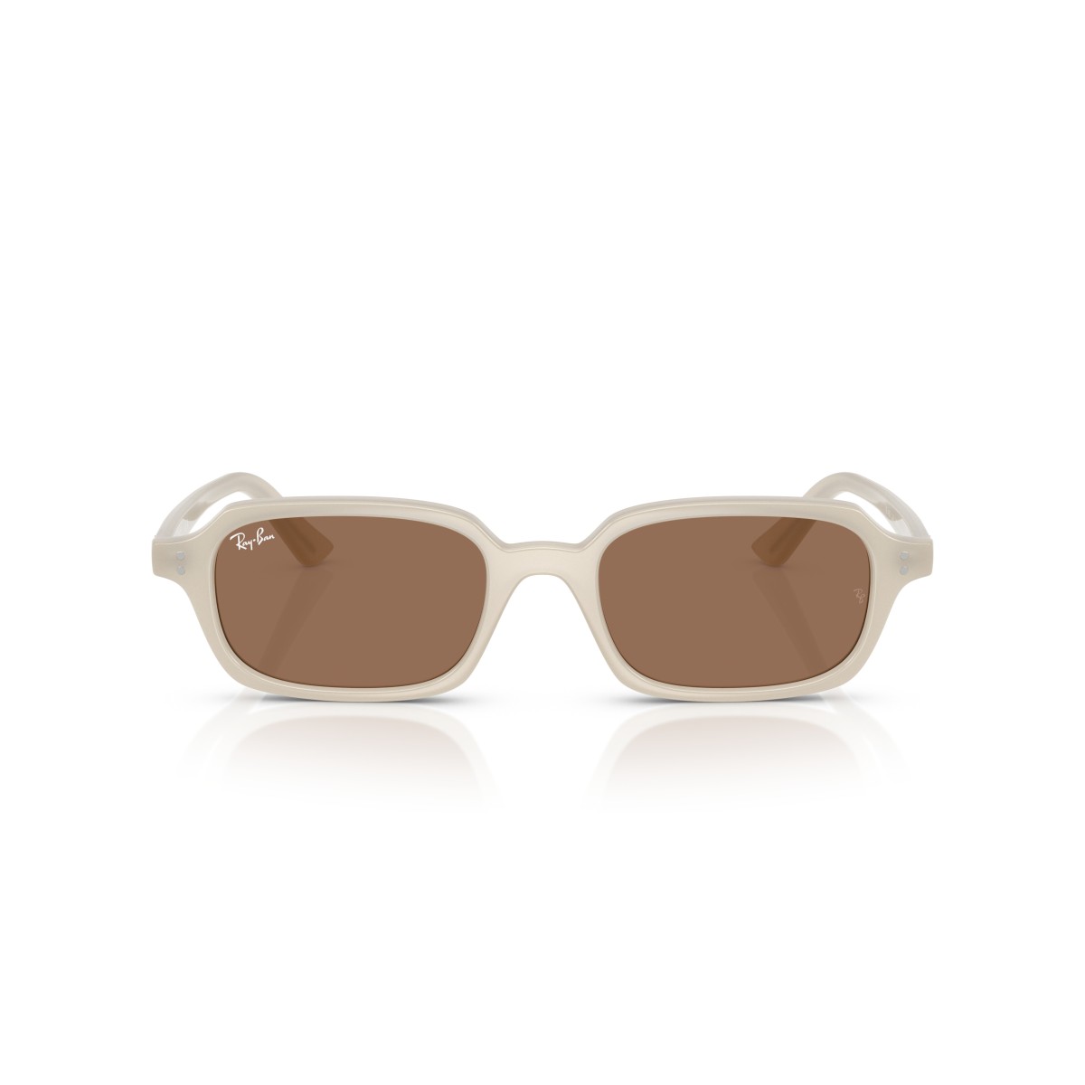 Ray-Ban RB4455 Zuri 680873 Sunglasses | Opal Beige & Brown Lenses