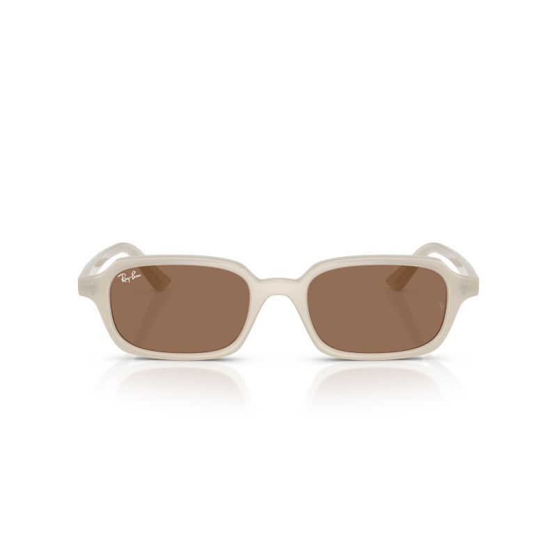 Ray-Ban RB4455 Zuri 680873 Sunglasses | Opal Beige & Brown Lenses