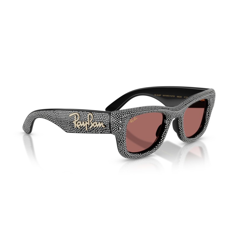 Ray-Ban RB4940BP 686585 Wayfarer Puffer con Cristalli