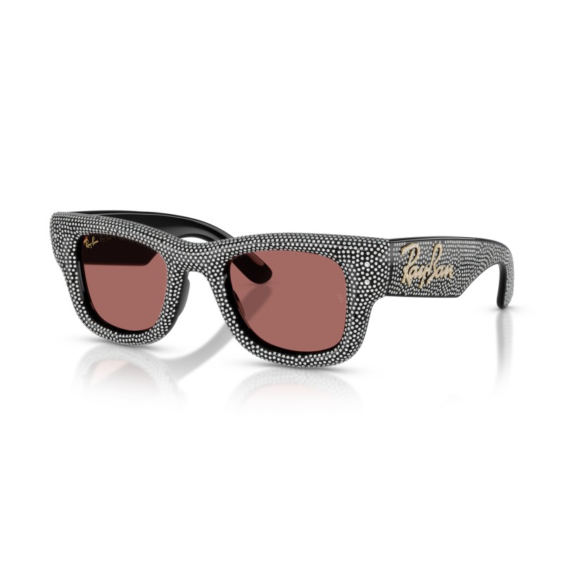 Ray-Ban RB4940BP 686585 Wayfarer Puffer con Cristalli