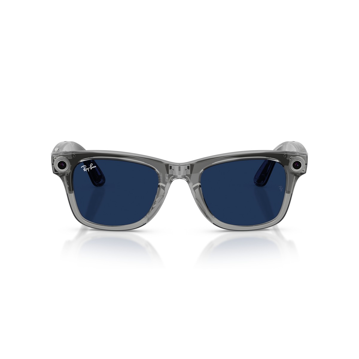 Ray-Ban Meta Wayfarer RW4012 6840MF - Gris Transparent