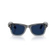 Ray-Ban Meta Wayfarer RW4012 6840MF - Grigio Trasparente e Blu