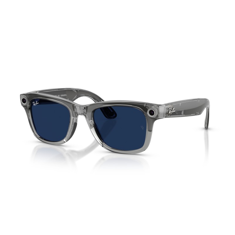Ray-Ban Meta RW4012 6840MF Smart Glasses - Shiny Jeans