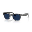 Ray-Ban Meta Wayfarer RW4012 6840MF - Transparent Grey Smart Glasses