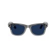 Ray-Ban Meta Wayfarer RW4012 6840MF - Grigio Trasparente e Blu