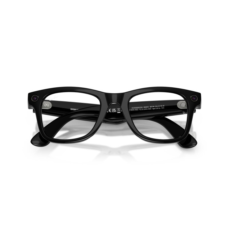 Ray-Ban Meta Wayfarer RW4012 601/1M | Occhiali Smart Nero Lucido