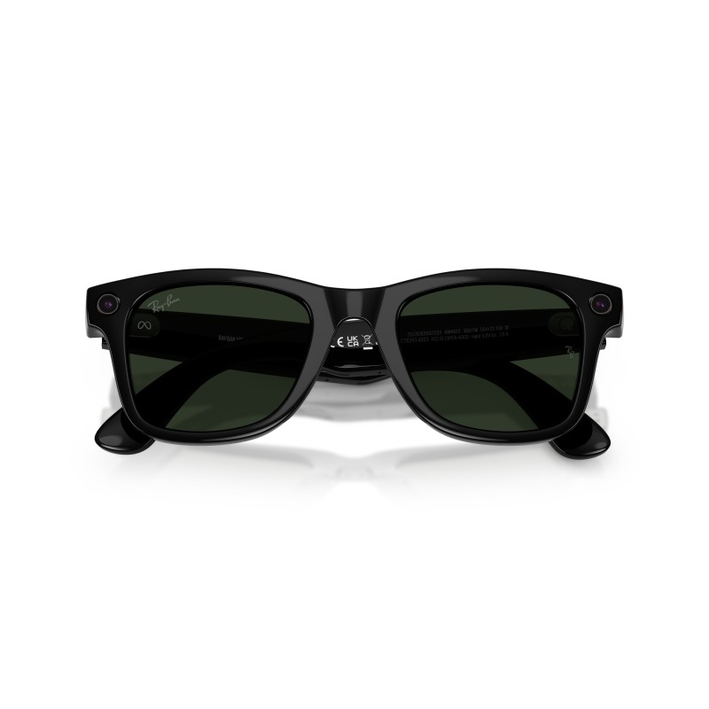 Ray-Ban Meta Wayfarer Smart Glasses RW4012 601/1M Shiny Black