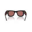 Ray-Ban RB4940 601/69 Wayfarer Puffer Nero con Lenti Rosa