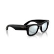 Ray-Ban RB4940 601/30 Wayfarer Puffer - Zwart & Zilver Spiegel