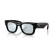 Ray-Ban RB4940 601/30 Wayfarer Puffer AWGE - Noir Miroir Argent