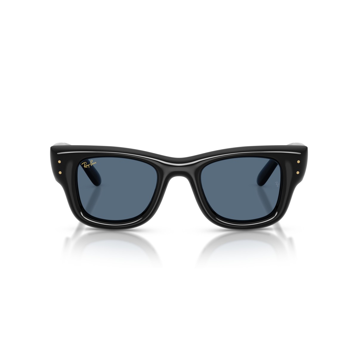 Ray-Ban RB4940 Wayfarer Puffer Nero e Blu | Occhiali da Sole Iconici