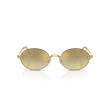 Ray-Ban RB3929 001/7I Randloze Zonnebril - Goud/Bruin