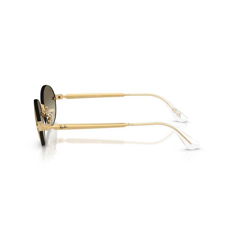 Ray-Ban RB3929 001/7I Randloze Zonnebril - Goud/Bruin