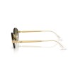 Ray-Ban RB3929 001/7I Gold Rimless Oval Sunglasses