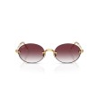 Ray-Ban RB3929 001/8H Zonnebril - Goud met Viole Glazen