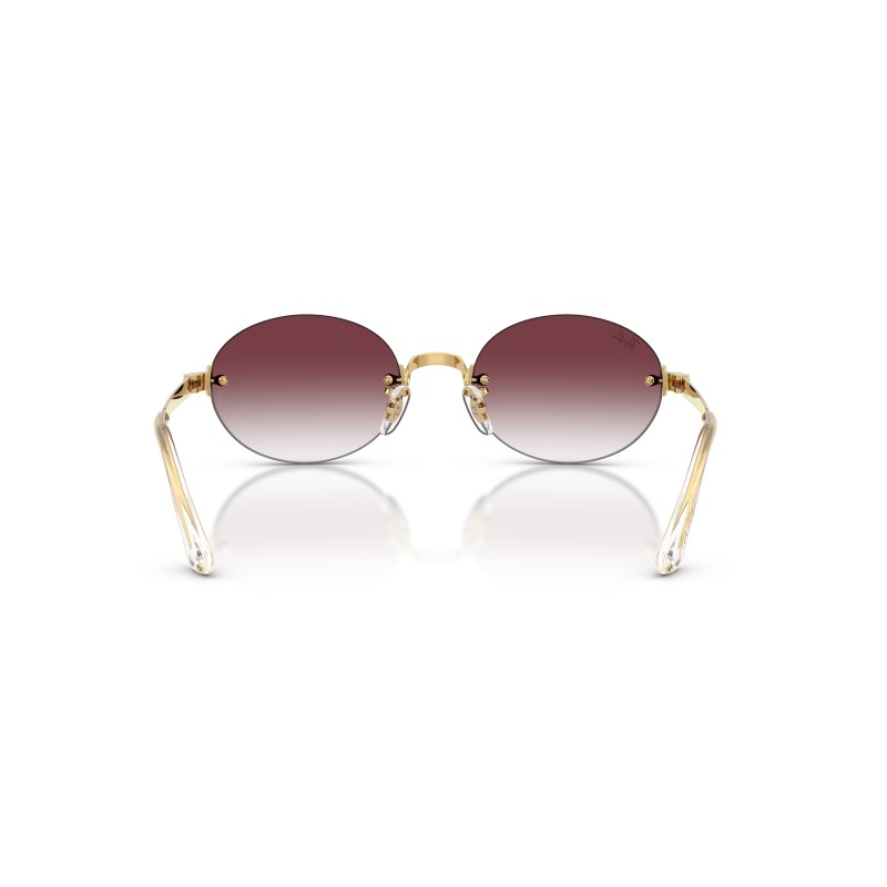 Ray-Ban RB3929 001/8H Zonnebril - Goud met Viole Glazen