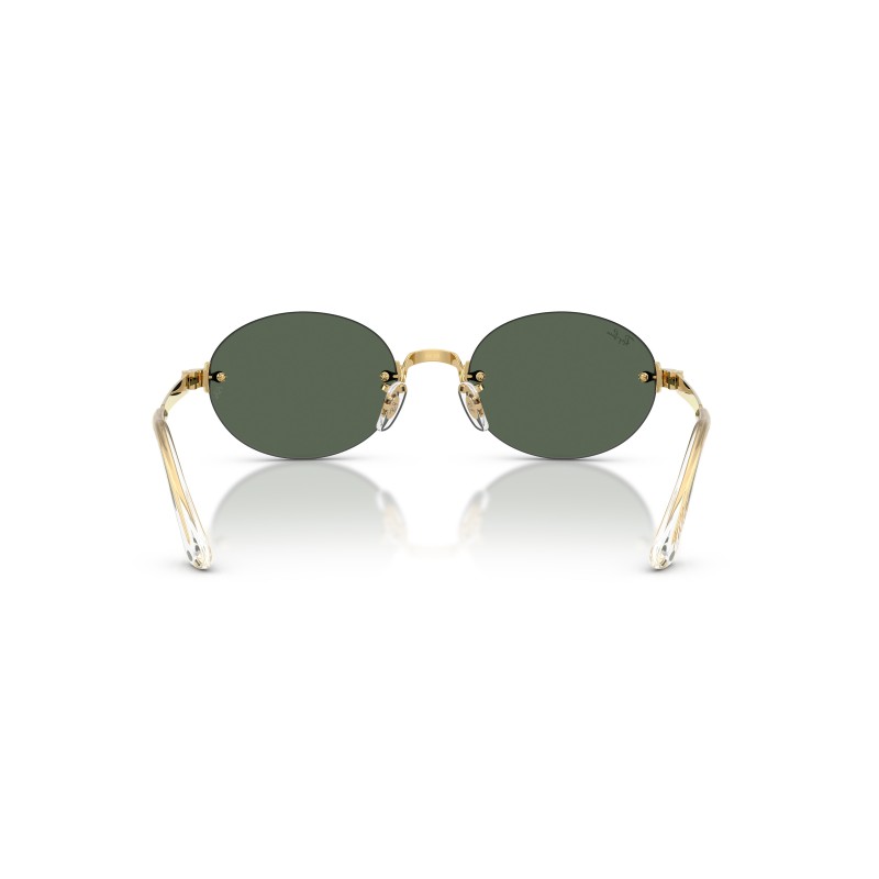 Ray-Ban RB3929 001/71 Oro - Occhiali da Sole Ovali a Giorno