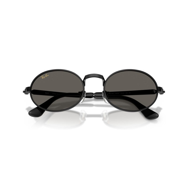Ray-Ban RB3931 002/J5 | Lunettes de Soleil Ovales Noir Classique