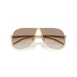 Lunettes Miu Miu MU A56S 5AK90L Or et Marron | Luxe Pilote