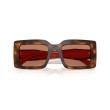 Prada PR D01S 01K90Q Zonnebril - Schildpad & Rood Design