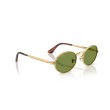 Ray-Ban RB3931 001/4E - Lunettes de Soleil Ovales Or et Vert