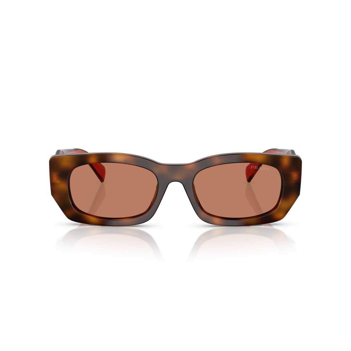 Lunettes Prada PR B05S 01K90Q | Écaille & Orange | Luxe Italien