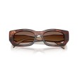 Lunettes de Soleil Prada PR B05S 00K10S - Écaille et Or