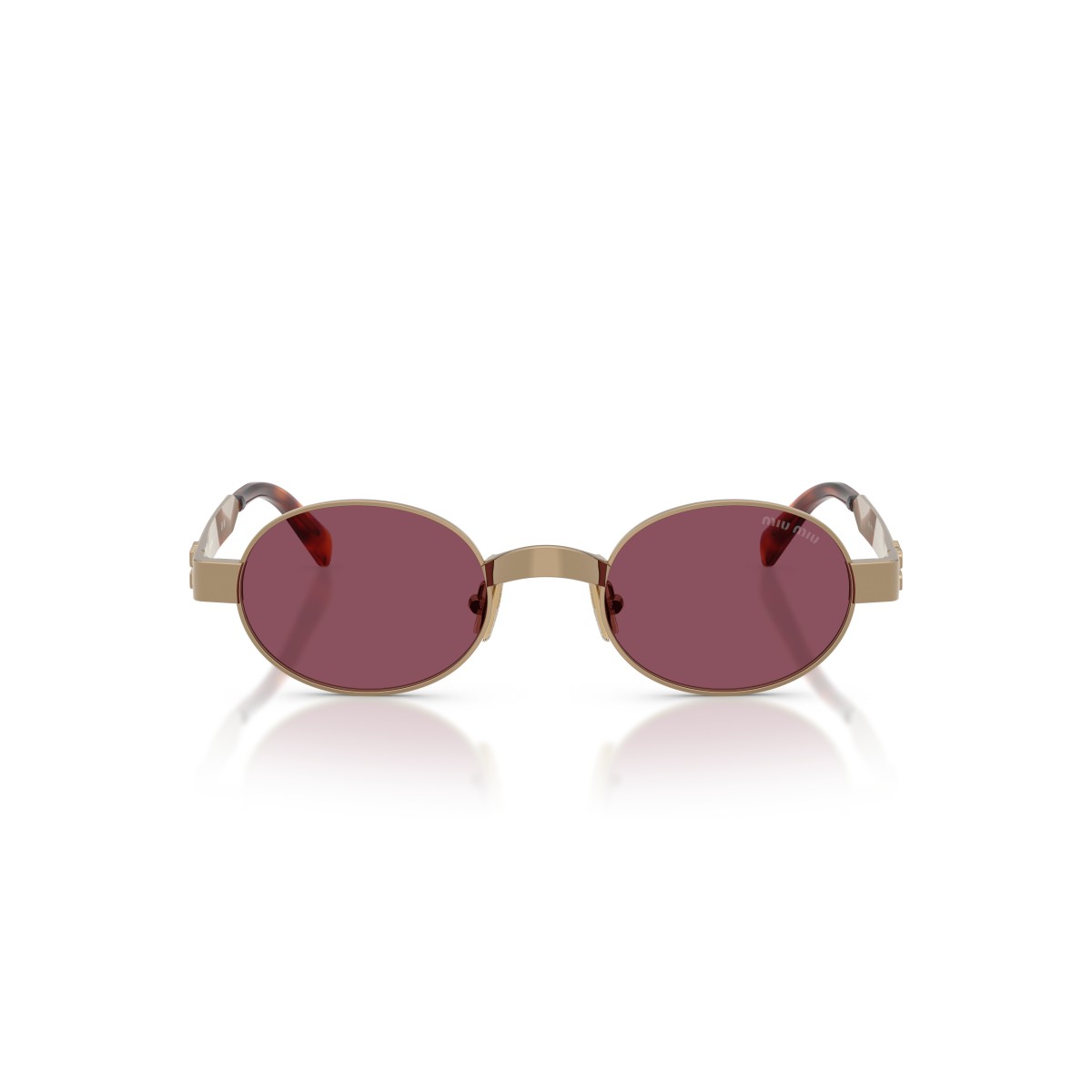 Lunettes de Soleil Miu Miu MU B51S 7OE30Y - Doré Pâle