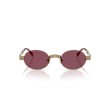 Lunettes de Soleil Miu Miu MU B51S 7OE30Y - Doré Pâle