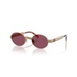 Lunettes de Soleil Miu Miu MU B51S 7OE30Y - Doré Pâle