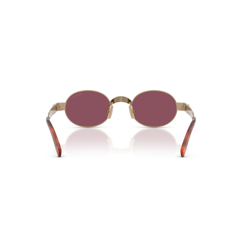 Lunettes de Soleil Miu Miu MU B51S 7OE30Y - Doré Pâle